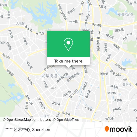 兰兰艺术中心 map