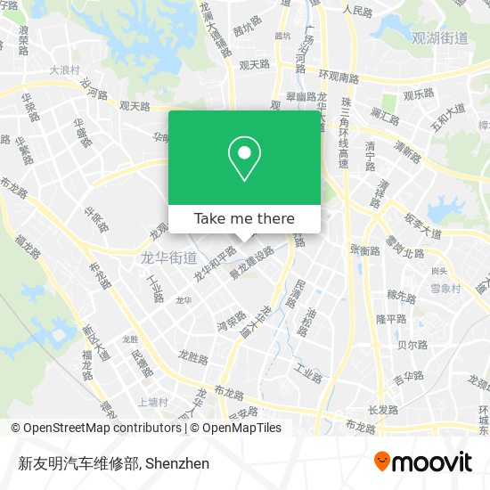 新友明汽车维修部 map