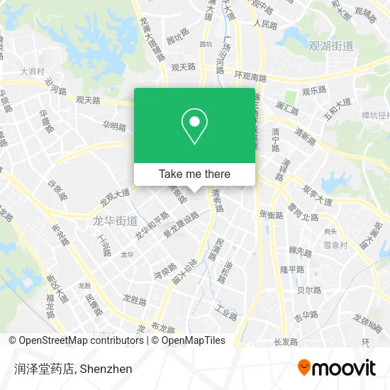 润泽堂药店 map