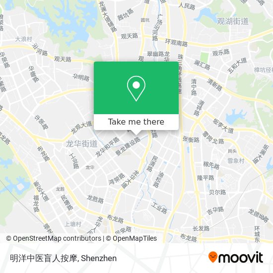明洋中医盲人按摩 map