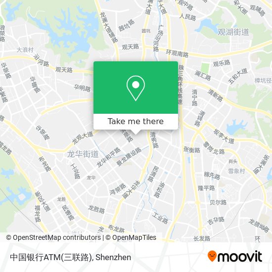 中国银行ATM(三联路) map