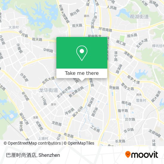 巴厘时尚酒店 map
