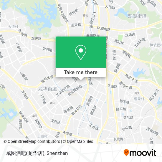 威图酒吧(龙华店) map