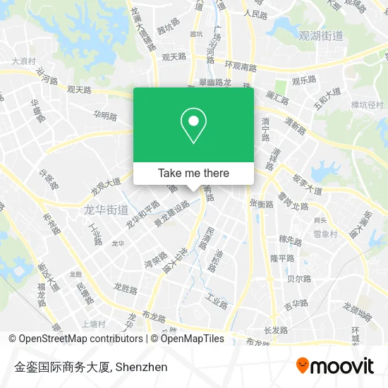 金銮国际商务大厦 map