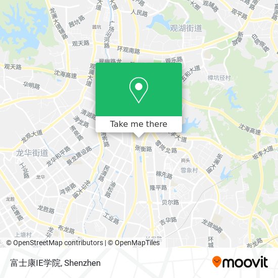 富士康IE学院 map