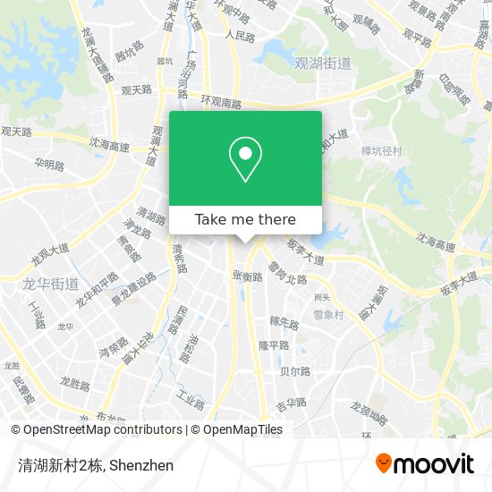 清湖新村2栋 map