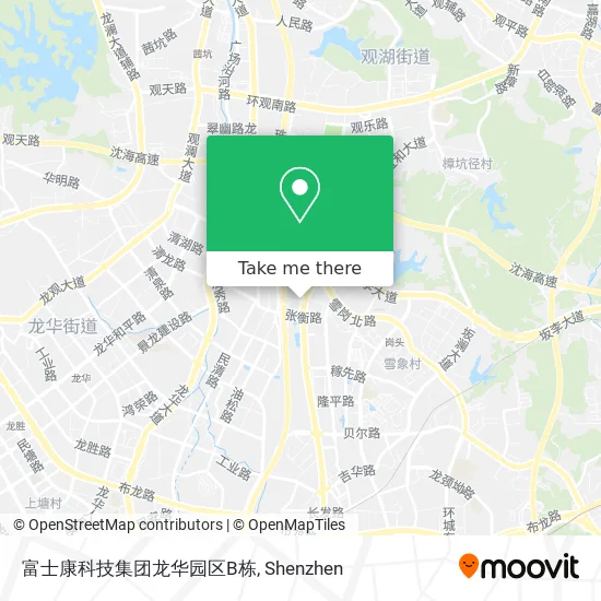 富士康科技集团龙华园区B栋 map