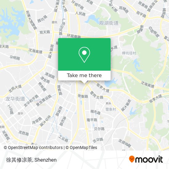 徐其修凉茶 map