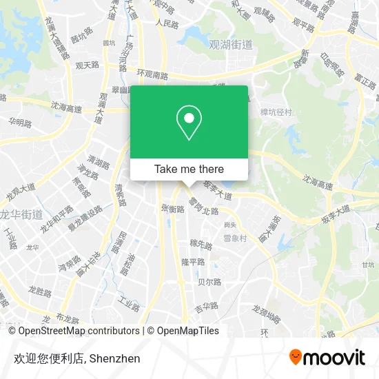 欢迎您便利店 map