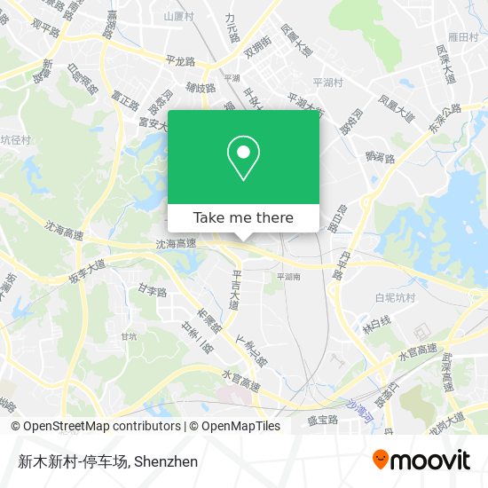 新木新村-停车场 map
