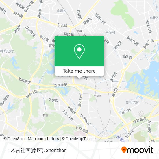 上木古社区(南区) map