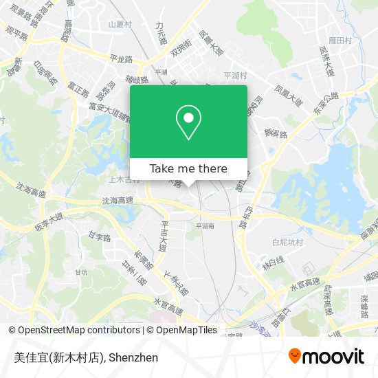 美佳宜(新木村店) map