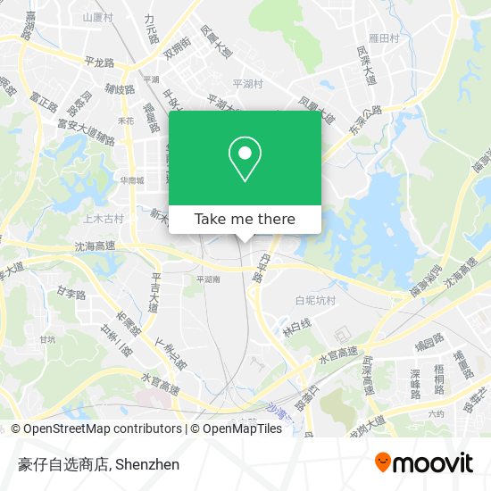 豪仔自选商店 map