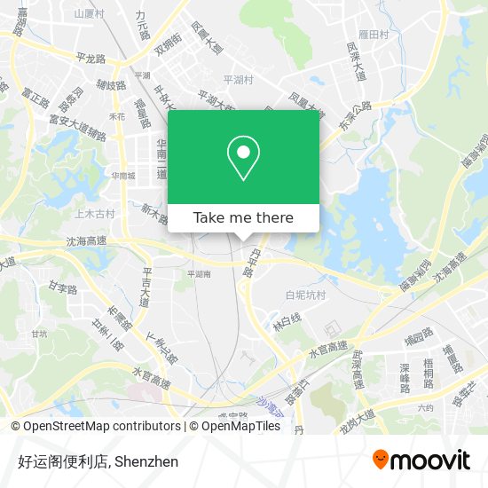 好运阁便利店 map