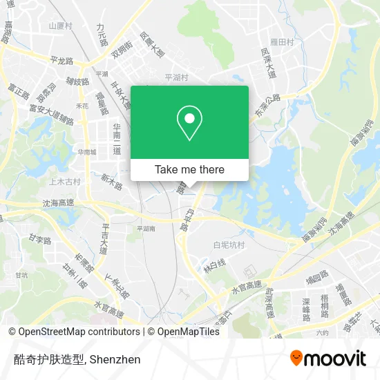 酷奇护肤造型 map