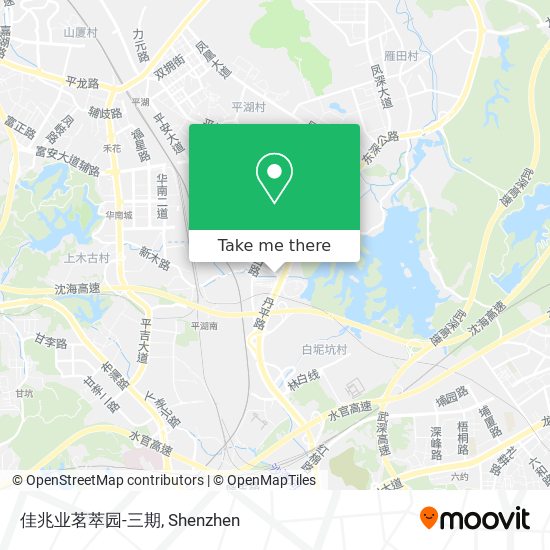 佳兆业茗萃园-三期 map