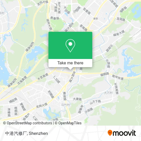 中港汽修厂 map