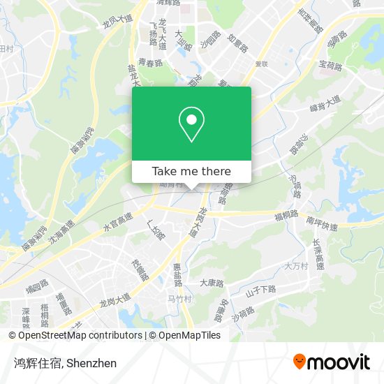 鸿辉住宿 map