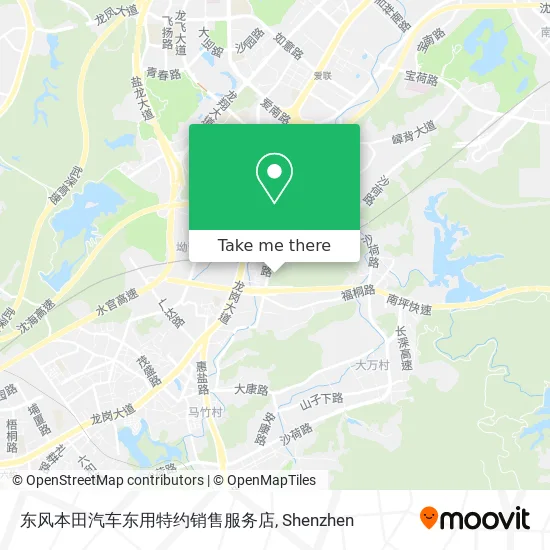 东风本田汽车东用特约销售服务店 map