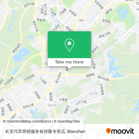 长安汽车营销服务裕祥隆专营店 map