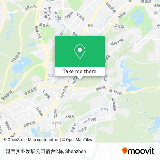 湛宝实业发展公司宿舍2栋 map