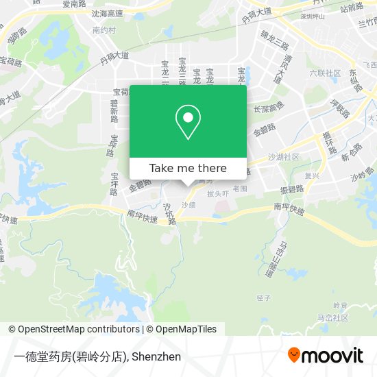 一德堂药房(碧岭分店) map