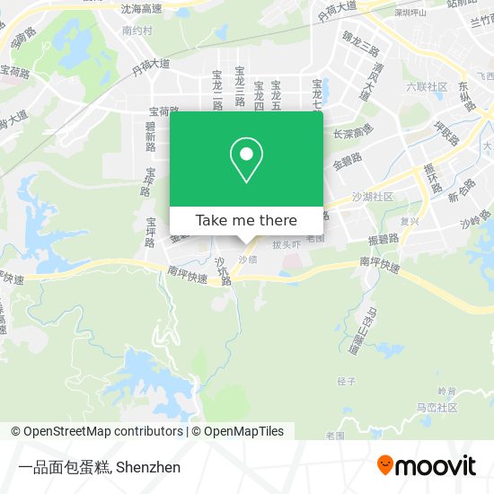 一品面包蛋糕 map