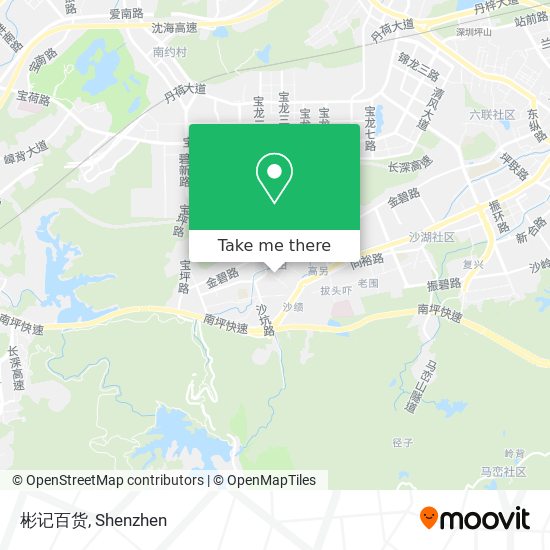 彬记百货 map