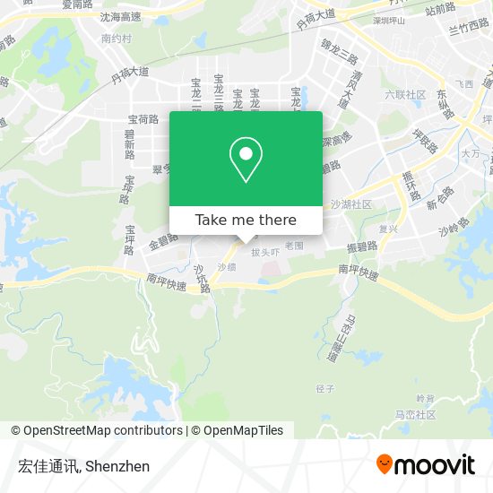 宏佳通讯 map