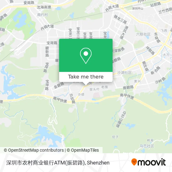 深圳市农村商业银行ATM(振碧路) map