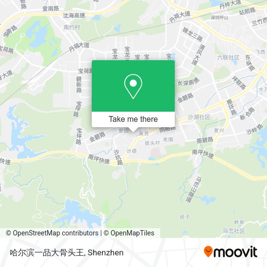 哈尔滨一品大骨头王 map