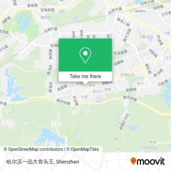 哈尔滨一品大骨头王 map