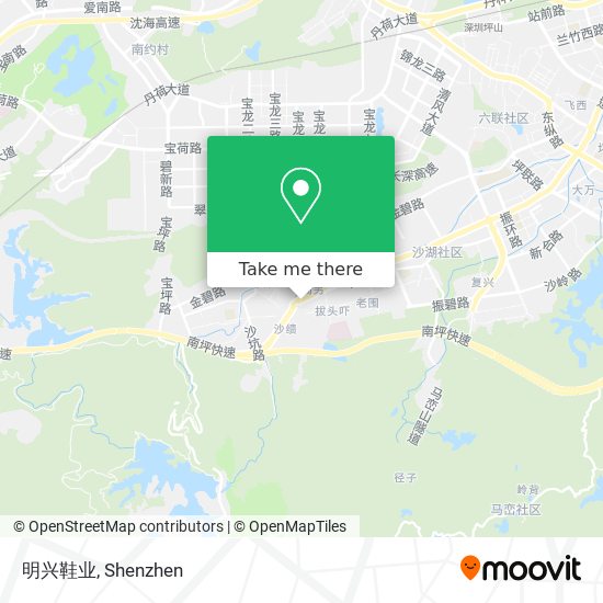 明兴鞋业 map