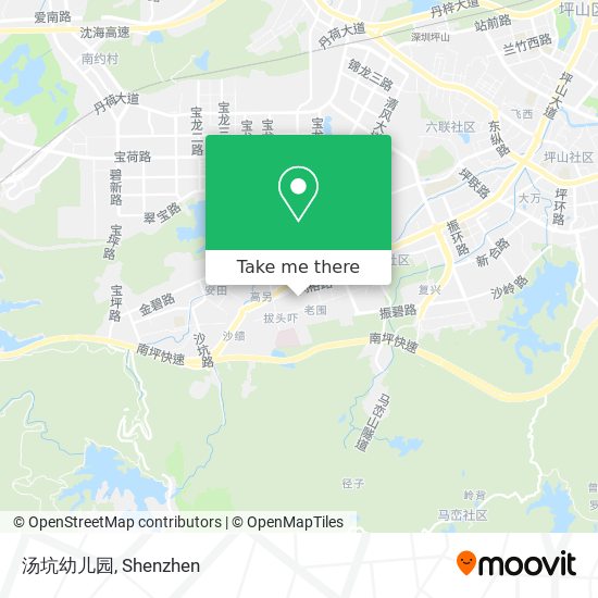 汤坑幼儿园 map