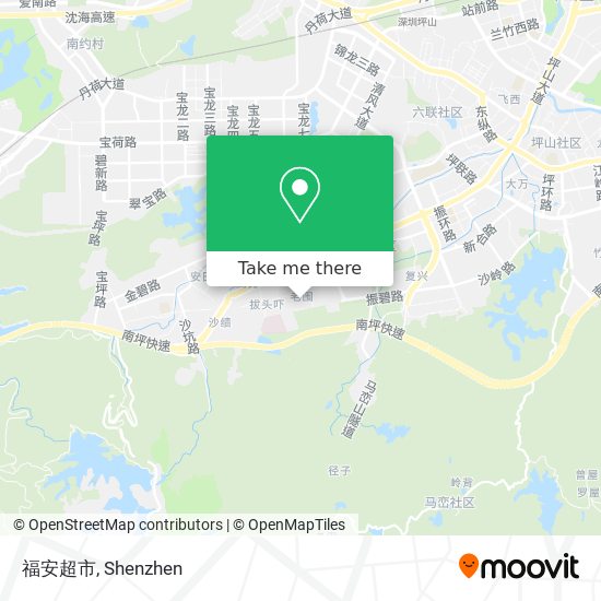 福安超市 map