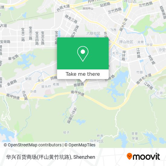 华兴百货商场(坪山黄竹坑路) map