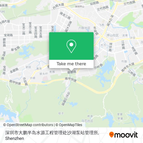 深圳市大鹏半岛水源工程管理处沙湖泵站管理所 map