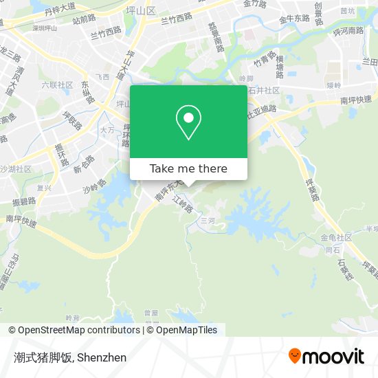 潮式猪脚饭 map