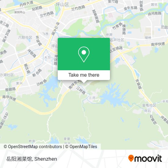 岳阳湘菜馆 map