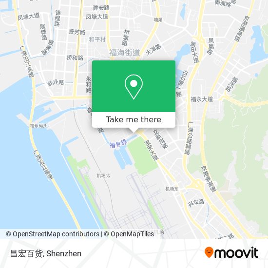 昌宏百货 map
