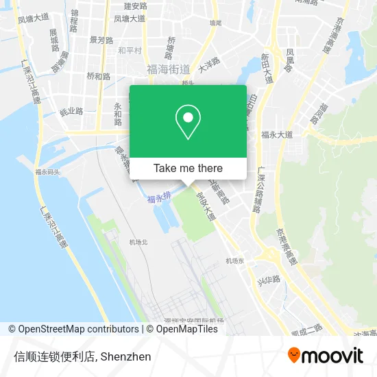 信顺连锁便利店 map