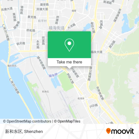 新和东区 map