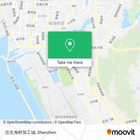 忠生海鲜加工城 map