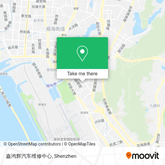 鑫鸿辉汽车维修中心 map