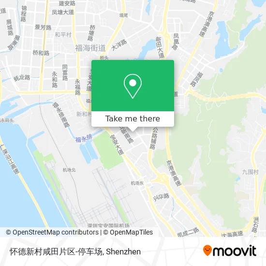 怀德新村咸田片区-停车场 map