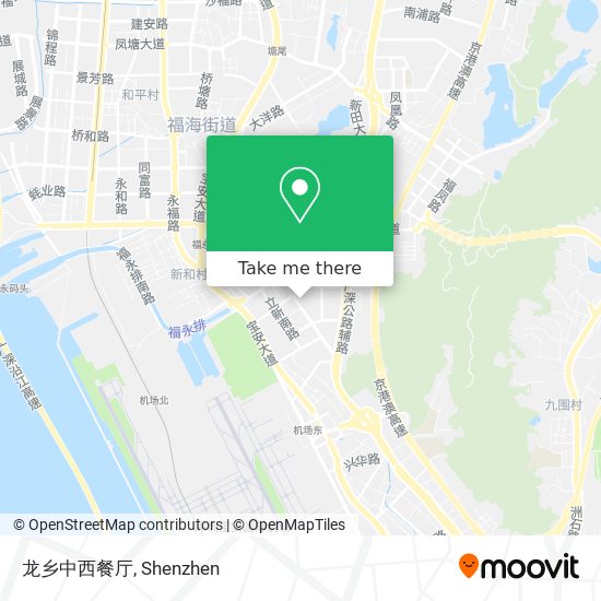 龙乡中西餐厅 map