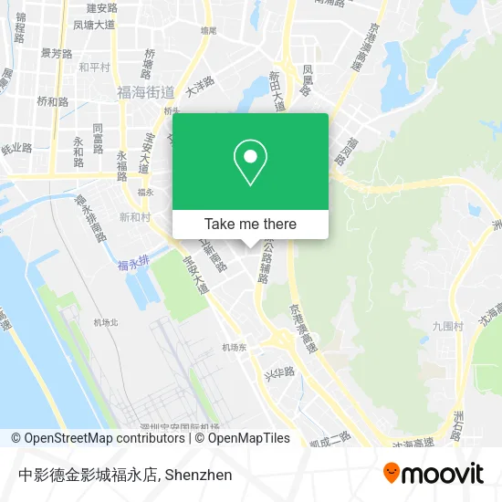 中影德金影城福永店 map