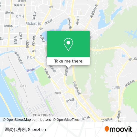 翠岗代办所 map