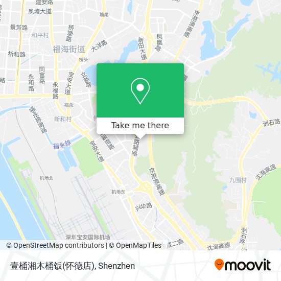 壹桶湘木桶饭(怀德店) map