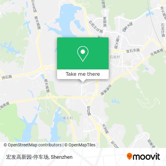 宏发高新园-停车场 map